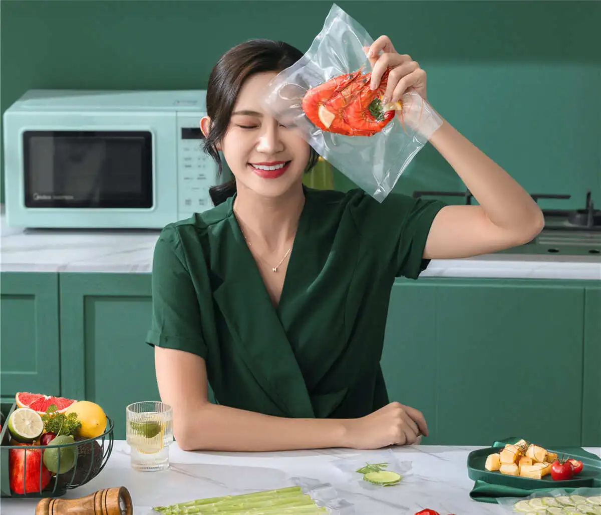 BPA-Free and Freshness, food vacuum bag