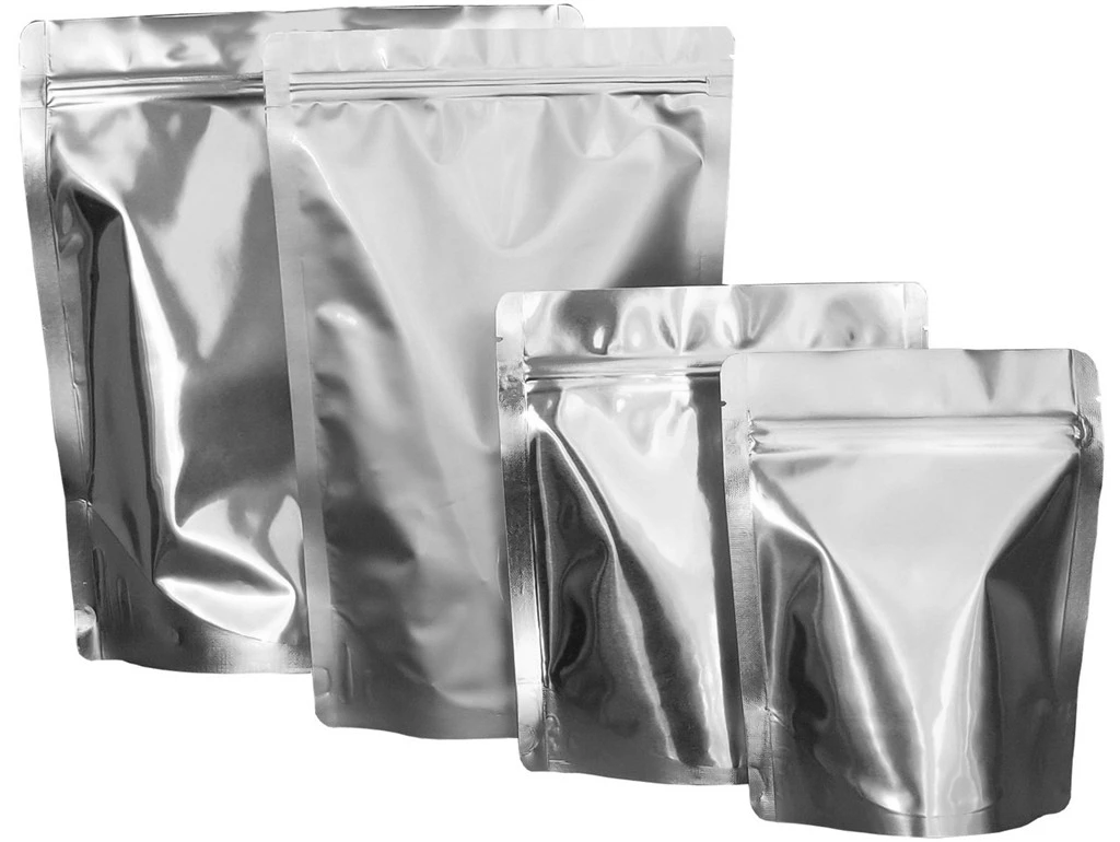 Various sizes of Mylar Bags